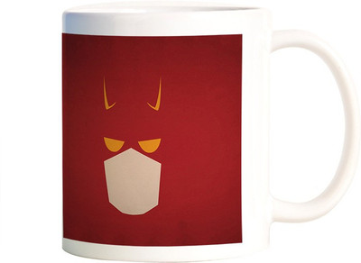 

Rangeele Inkers Dare Devil Minimal Ceramic Mug(300 ml), Multicolor