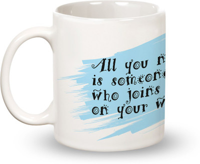 

Posterboy Friends - Wierdness Ceramic Mug(350 ml), Multicolor