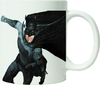 

Maison N Mode Batman Fly Coffee Ceramic Mug(330 ml), Multicolor