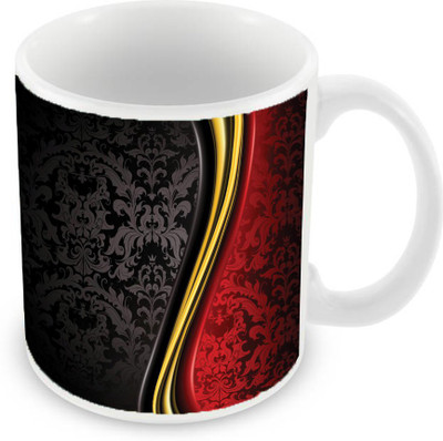 

Sleep Nature's SN-MG-2182 Ceramic Mug(350 ml), Multicolor