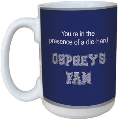 

Tree-Free Greetings Greetings lm44822 Ospreys College Basketball Ceramic with Full-Sized Handle, 15-Ounce Ceramic Mug(60 ml), Multicolor