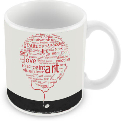 

Sleep Nature's SN-MG-2312 Ceramic Mug(350 ml), Multicolor