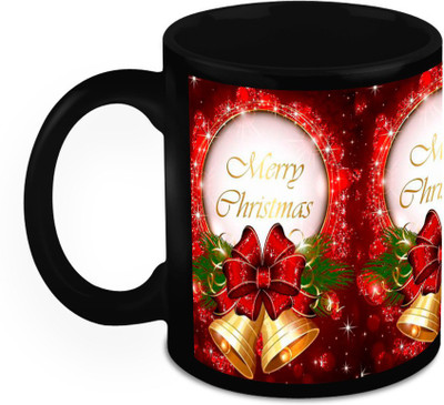 

Homesogood Prosperous Merry Christmas Ceramic Mug(325 ml)