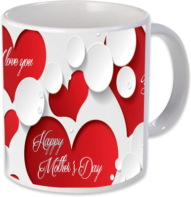 

Heyworlds happy mother's day 14 Ceramic Mug(325 ml), Multicolor