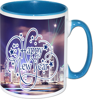 

Heyworlds new year gifts 0023 Ceramic Mug(325 ml), Multicolor