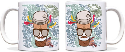 54% OFF on ShopMantra Coffee Cup Moustache Design Black Ceramic Mug(300 ml) 54% OFF on ShopMantra Coffee Cup Moustache Design Black Ceramic Mug(300 ml)
