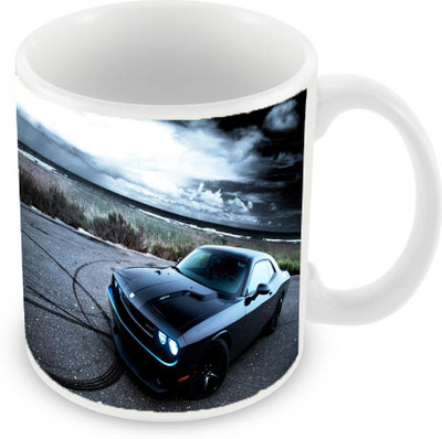 

Sleep Nature's SN-MG-648 Ceramic Mug(350 ml), Black