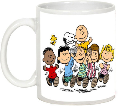 

AllUPrints Gift For Friend - These All My Friends Ceramic Mug(325 ml), White