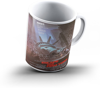 

Ucard New York42 Bone China, Ceramic, Porcelain Mug(325 ml), Multicolor