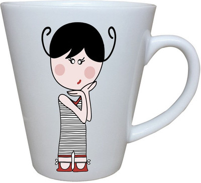 

Crackndeal CM55CM Ceramic Mug(350 ml)