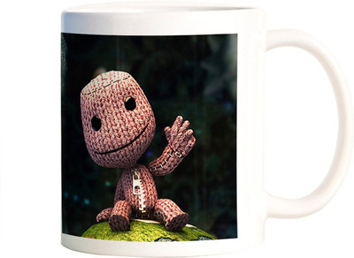 

Rangeele Inkers Earth IS Happy Ceramic Mug(300 ml), Multicolor