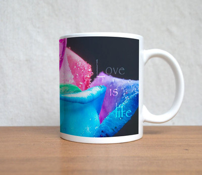 60% OFF on StyBuzz Love is Life Colorful Rose Porcelain Coffee Mug(300 ml) 60% OFF on StyBuzz Love is Life Colorful Rose Porcelain Coffee Mug(300 ml)