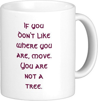 

Exoctic Silver 173 Ceramic Mug(250 ml), White