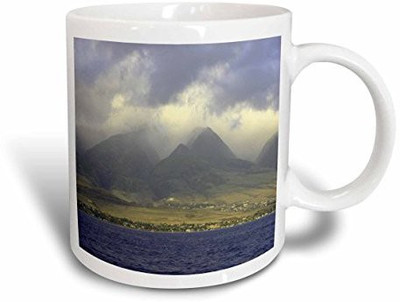 

3dRose Hawaii off The Ocean Ceramic, 11 oz, White Ceramic Mug(60 ml), Multicolor