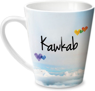 

Hot Muggs Simply Love You Kawkab Conical Ceramic Mug(350 ml)