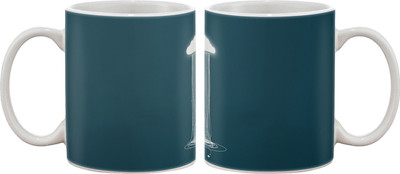 

Artifa Rain From Cloud Porcelain, Ceramic Mug(350 ml), Multicolor