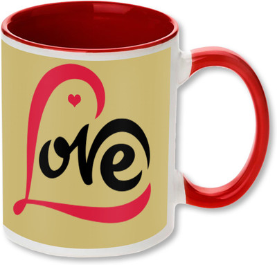 

Heyworlds love valentine day gifts 002 Ceramic Mug(325 ml), Multicolor