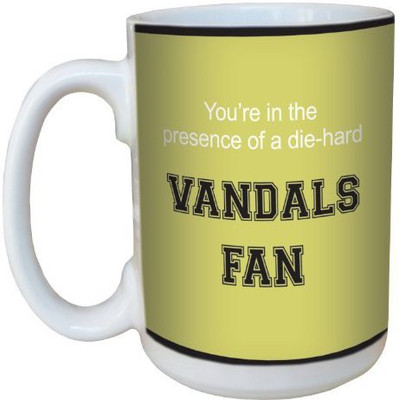 

Tree-Free Greetings Greetings lm44735 Vandals College Basketball Ceramic with Full-Sized Handle, 15-Ounce Ceramic Mug(60 ml), Multicolor