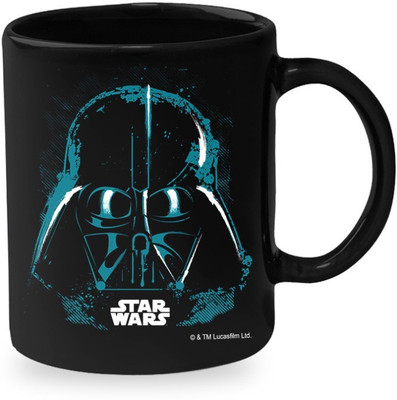 

ORKA Star Wars Digital Printed Ceramic Mug(350 ml), Multicolor