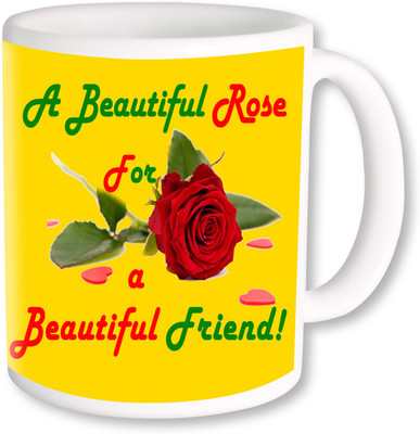 

PhotogiftsIndia Happy Friendship Day 050 Ceramic Mug(350 ml), Multicolor