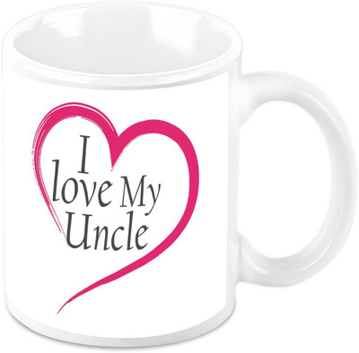 

Homesogood I Love My Uncle Ceramic Mug(325 ml)