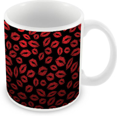 

Sleep Nature's SN-MG-1302 Ceramic Mug(350 ml), Red