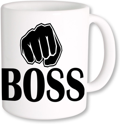 

PhotogiftsIndia Best Gift For Boss 003 Ceramic Mug(350 ml), Multicolor