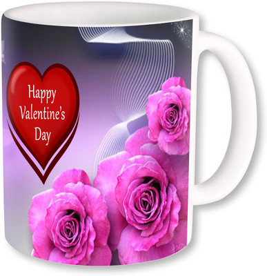 

PhotogiftsIndia happy valentine day 064 Ceramic Mug(325 ml), Multicolor