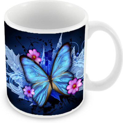 

Sleep Nature's SN-MG-61 Ceramic Mug(350 ml), Blue