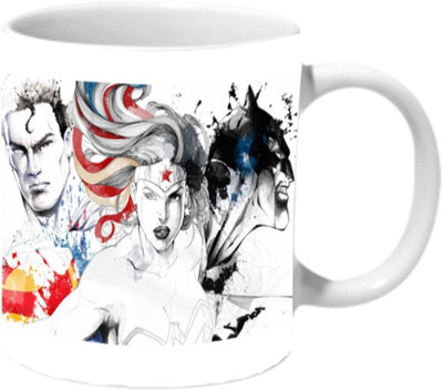 

Mooch Wale Dawn Of Justice Ceramic Mug(325 ml), Multicolor