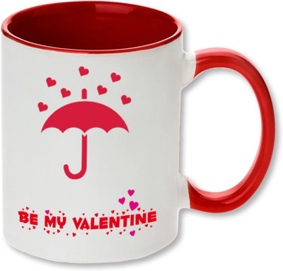 

Heyworlds be my valentine gifts 0321 Ceramic Mug(325 ml), Multicolor