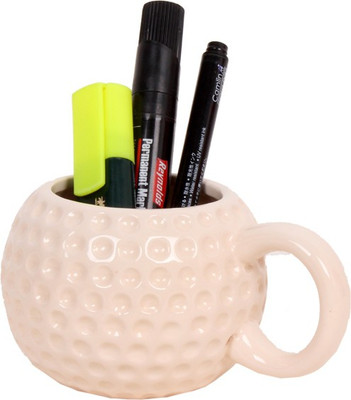 

Purpledip Golfball Shaped (10116) Ceramic Mug(250 ml), White