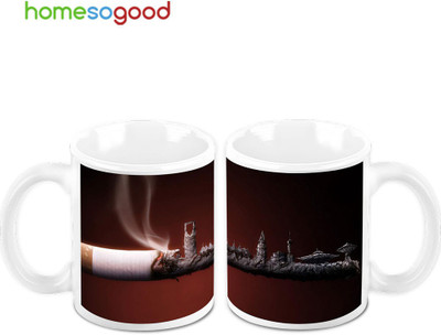 45% OFF on Homesogood The Art From Ashes (Pack Of 2) Ceramic Mug(325 ml, Pack of 2) 45% OFF on Homesogood The Art From Ashes (Pack Of 2) Ceramic Mug(325 ml, Pack of 2)