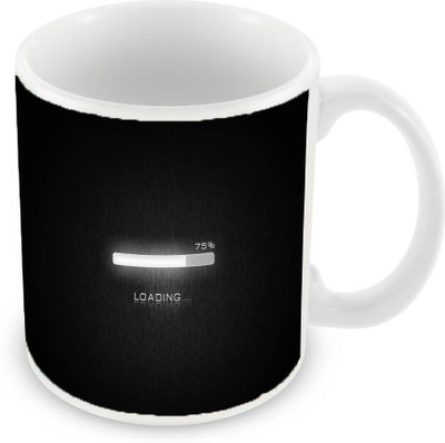 

Sleep Nature's SN-MG-473 Ceramic Mug(350 ml), Black