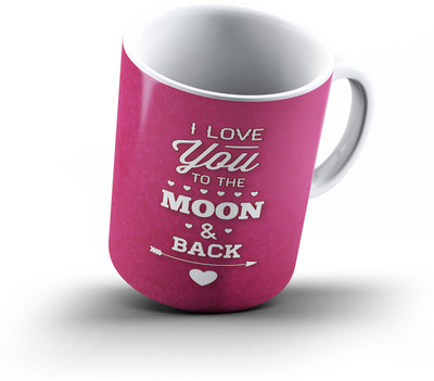

Ucard Valentines Day Love520 Bone China, Ceramic, Porcelain Mug(325 ml)