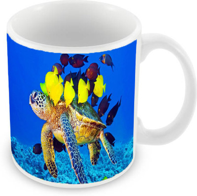 

Sleep Nature's SN-MG-1016 Ceramic Mug(350 ml), Blue