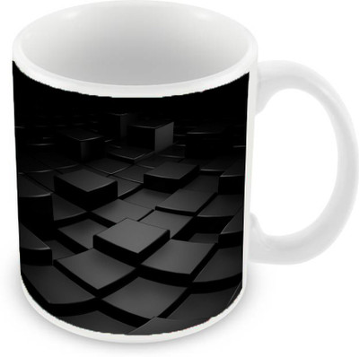 

Sleep Nature's SN-MG-1409 Ceramic Mug(350 ml), Black