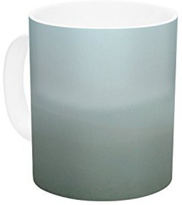 

Kess InHouse InHouse Angie Turner Horse in Fog Blue Mist Ceramic Coffee, 11 oz, Multicolor Ceramic Mug(60 ml)