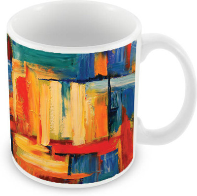 

Sleep Nature's SN-MG-2213 Ceramic Mug(350 ml), Multicolor