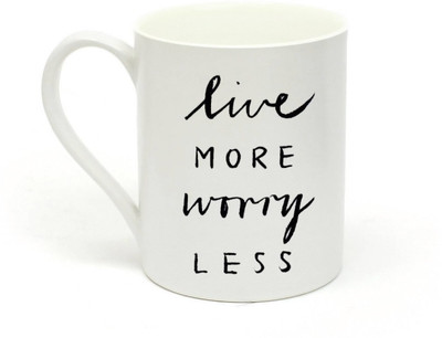 

Sowing Happiness PSMUG204 Ceramic Mug(350 ml), White