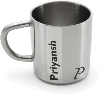

Hot Muggs Me Classic - Priyansh Stainless Steel Mug(200 ml)
