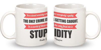 

Posterboy World of thieves Ceramic Mug(350 ml), Multicolor