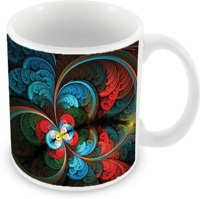 

Sleep Nature's SN-MG-1524 Ceramic Mug(350 ml), Multicolor