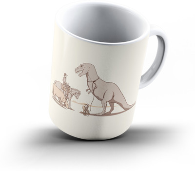 

Ucard I Got A Big One304 Bone China, Ceramic, Porcelain Mug(325 ml), Multicolor
