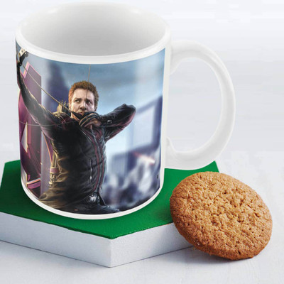 

Posterboy Hawkeye - Avengers Ceramic Mug(350 ml), Multicolor