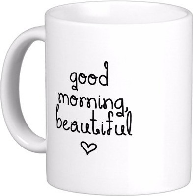 

Exoctic Silver N They Lived Happily Ever After C004 Ceramic Mug(300 ml), Black;white