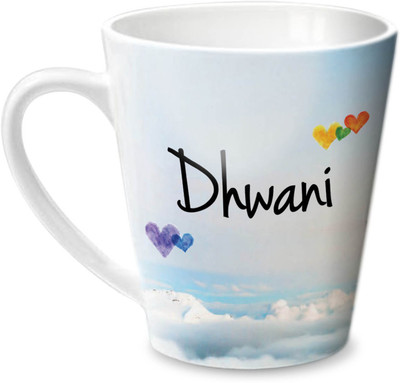 

Hot Muggs Simply Love You Dhwani Conical Ceramic Mug(350 ml)