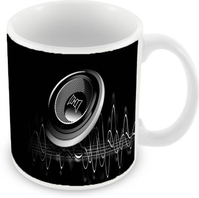 

Sleep Nature's SN-MG-768 Ceramic Mug(350 ml), Black