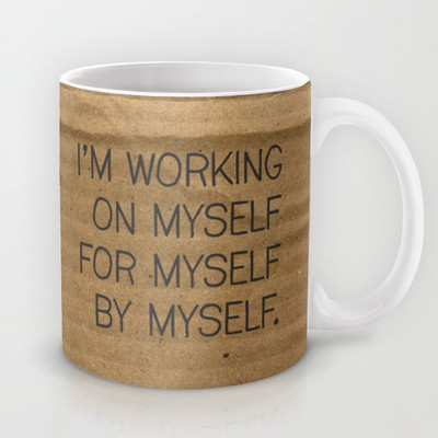 58% OFF on Astrode I'M Working On Myself Ceramic Mug(325 ml) 58% OFF on Astrode I'M Working On Myself Ceramic Mug(325 ml)