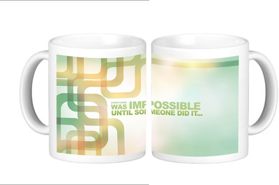 

Shopmillions Everything Was Impossible Until Someone Did It Ceramic Mug(300 ml), Multicolor